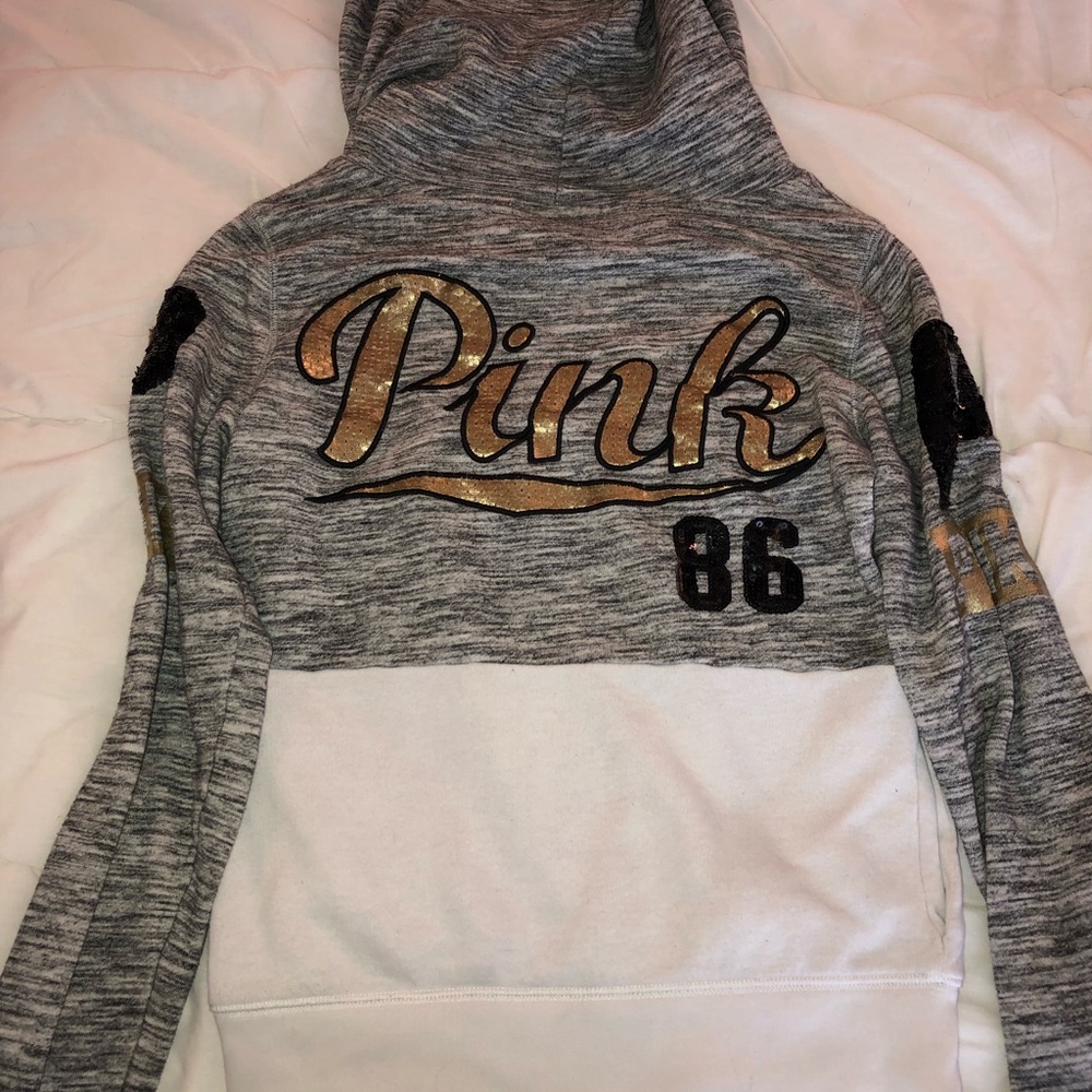 VS Pink zip up RARE - Picture 2 of 2